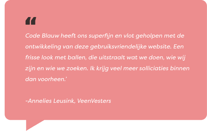 review marketingbureau code blauw