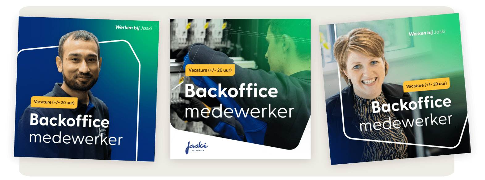 Recruitment Jaski Verkoopautomaten - Code Blauw marketing