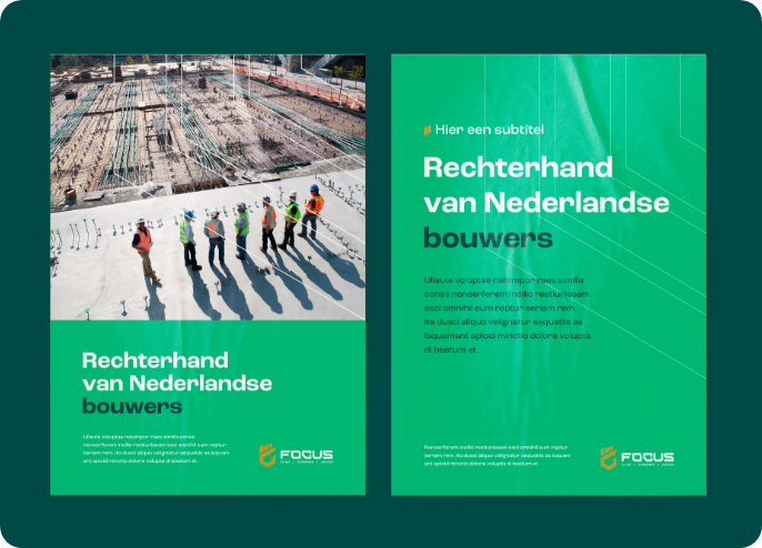 Poster Focus visual design