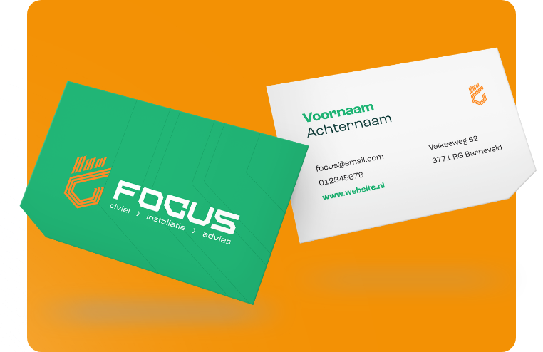 Visitekaartjes Focus