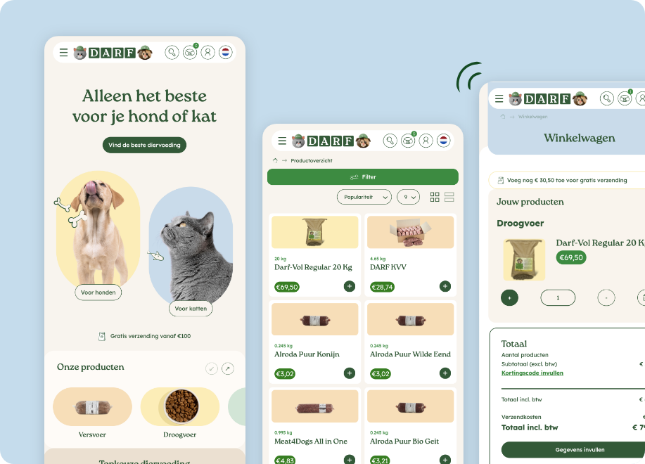 Darf.nl case website