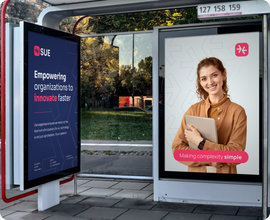 Ontwerp van posters voor SUE
