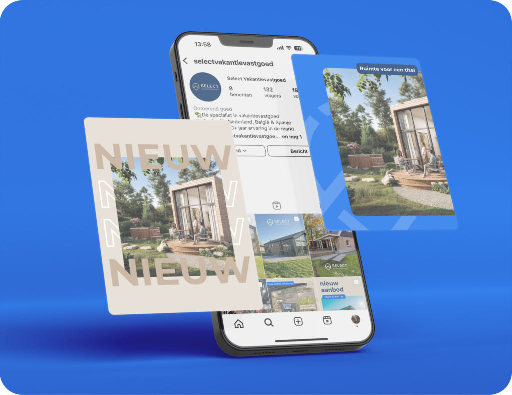 Social Media Template voor Select