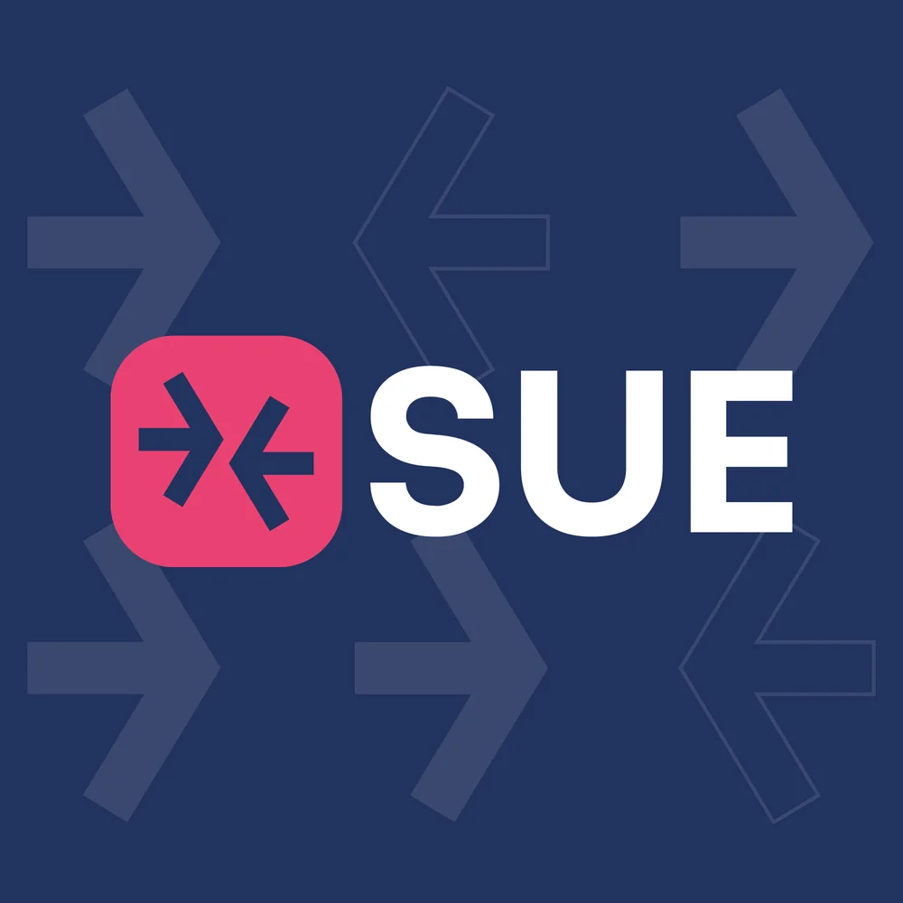 Logo-ontwerp door Code Blauw voor SUE