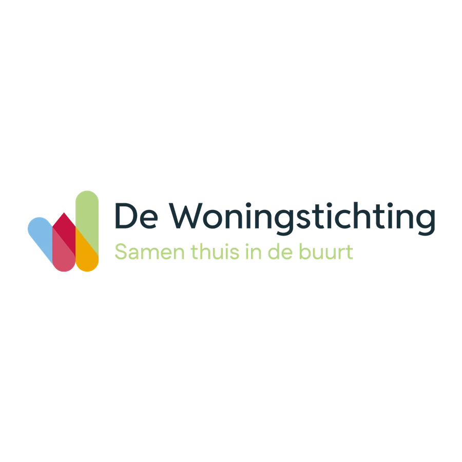 Logo De Woningstichting - samen thuis in de buurt