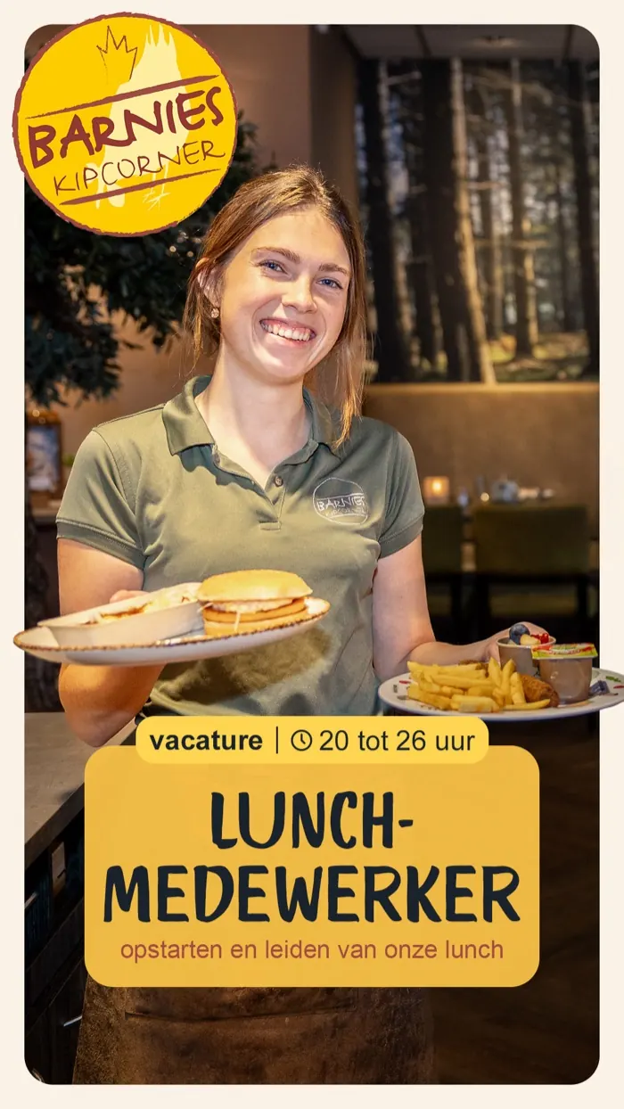 Vacature Lunchmedewerker – Barnies Kipcorner